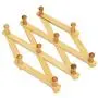Expandable Solid Wooden Coat Hanger 10 Peg Keys Hat Towel Clothes Robe Rack Hat Closet Wall Mount Hook Fold Expandable Solid Wooden Coat Hanger 10 Peg Keys Hat Towel Clothes Robe Rack Hat Closet Wall Mount Hook Fold