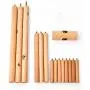 LJHA yimaojia Hangers Solid Wood Floor Coat Rack Clothes Hanger Coat Rack 3 Colors Available Coat Hangers (Color : C, Size : 3.5cm)