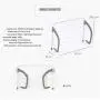 2pcs Clothes Hanger Window Balcony Window Sill Drying Rack Folding Hanging Clothes Rack Balcony Drying Shoe Clothes Rack 2pcs Clothes Hanger Window Balcony Window Sill Drying Rack Folding Hanging Clothes Rack Balcony Drying Shoe Clothes Rack