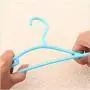 YZFGY 10Pcs Set Portable Children Clothes Hanger Toddler Baby Clothes Coat Plastic Hangers Hook Household for Kids Clothing Organizer Clothes Hanger (Color : Pink)