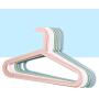 Cabilock Clothes Hanger 10pcs Non Trace Hangers Multi Function Hangers Plastic Hangers Skid Resistance Hangers Color Random