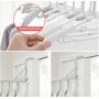 Travel Folding Clothes Hanger 360 Rotating Space Saving Stretchable Hanger Organizer Rack 2pcs