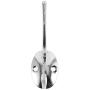 Misszone 10 PCS Dual Coat Hook Single Large Wall Mounted Robe Hat Clothes Towel Hanger for Bathroom Kitchen Bedroom (Silver)