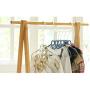 10pcs 3D Space Saving Space Hanger Clothes Hanger Hook Decoration