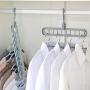 Foldable Non Slip Clothes Hangers 360 Degree Rotation Space Saving Magic Closet Organizer (Pack of 4) (Beige) Foldable Non Slip Clothes Hangers 360 Degree Rotation Space Saving Magic Closet Organizer (Pack of 4) (Beige)
