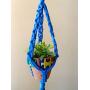 Autism speaks macrame mini plant hanger Car rearview mirror charm Autism speaks macrame mini plant hanger Car rearview mirror charm