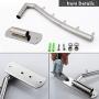 Adromy Folding Wall Mounted Clothes Hanger, Stainless Steel Clothes Holder Swing Arm Closet Drying Rack Clothing Hanging System Heavy Duty Closet Storage Organizer 2 Pack Adromy Folding Wall Mounted Clothes Hanger, Stainless Steel Clothes Holder Swing Arm Closet Drying Rack Clothing Hanging System Heavy Duty Closet Storage Organizer 2 Pack