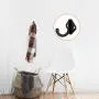 uxcell Kitchen Cabinet Wall Door Clothes Hat Bag Hanger Storage Hook Holder 5pcs Black uxcell Kitchen Cabinet Wall Door Clothes Hat Bag Hanger Storage Hook Holder 5pcs Black
