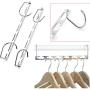 10pc Clothes Hanger Holders Save Space Non-Slip Clothing Organizer Practical Racks Hangers for Clothes Decoration