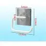 Inchant Toilet Paper Roll Holder Self Adhesive, Wall Mount, No Screws, No Drill, Washable, Restickable, Reusable Plastic Towel Ring with Open Half Design - Dish Cloth, Tea Towel Hanger Rack