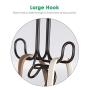 TomCare Metal Purse Organizer Stackable Purse Hanger Handbag Organizer Sturdy Bag Organizer Purse Holder Rack Hanging Closet Organizer for Purses, Handbags, Backpacks, Bags, Totes, 6 Pack, Bronze