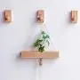 INLAR Wooden Coat Hook, Natural Wall Mounted Single Wall Hook Rack Clothes Scarf Hat Bag Storage Hangers Key Holder Hanging Door Hook Organizer Decorative (4pcs) INLAR Wooden Coat Hook, Natural Wall Mounted Single Wall Hook Rack Clothes Scarf Hat Bag Storage Hangers Key Holder Hanging Door Hook Organizer Decorative (4pcs)