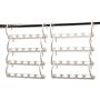 ZHXuan 8PCs Space Saver Wonder Magic Clothes Hanger Rack Clothing Hook Organizer Set