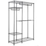 Shining Closet Organizer Garment Rack Home Shelf Portable Clothes Hanger 48&quotx18&quotx71"