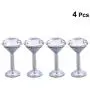 LIOOBO 4Pcs Diamond Wall Hook Wall Mounted Hanger Hooks for Coat hat Clothes LIOOBO 4Pcs Diamond Wall Hook Wall Mounted Hanger Hooks for Coat hat Clothes