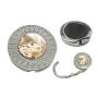 Sonva Purse Hanger Folding Handbag Hook - Cherry Blossom Table Hook Folding Bag Desk Hanger Foldable Holder