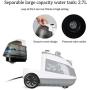 Minetom Garment Fabric Steamer- Full Size Heavy Duty Professional Garment Steamer with Hanger, Brush, Anti-scalding, 70 min Continuous, 4 Level Steam Adjustment