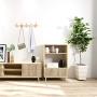 YOYAI Wood Coat Rack Wall Mounted Wall Rack with Hooks Hat Rack Towel Hanger Wood Wall Hooks Hanger with Pegs Entryway Bedroom Bathroom（Beech Wood,5 Hooks）