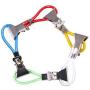 Mkcether 5 Pcs Towel Hanging Clips,Kitchen Towels Clip, Tea Towel Holder Clips,Cloth Hook Clip Hangers for Home Kitchen Bathroom Cupboards Hanging Towels Durable,Multi Coloured