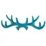 Comfify Vintage Cast Iron Deer Antlers Wall Hooks Antique Finish Metal Clothes Hanger Rack w/Hooks | Includes Screws and Anchors | in Blue Comfify Vintage Cast Iron Deer Antlers Wall Hooks Antique Finish Metal Clothes Hanger Rack w/Hooks | Includes Screws and Anchors | in Blue