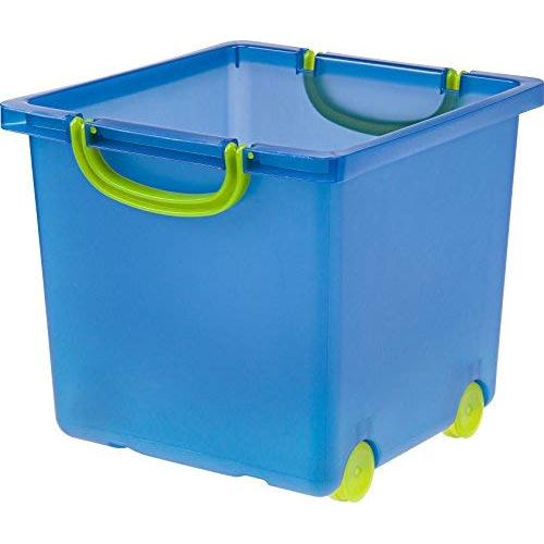 IRIS Toy Storage Box, 6 Pack, Blue