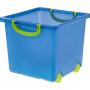 IRIS Toy Storage Box, 6 Pack, Blue