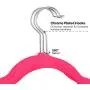 Flexzion Velvet Hanger 30 Pack - Non Slip Dress Hanger with Accessory Bar Space Saving, Strong and Durable with 360 Degree Swivel Hook, Contoured Shoulder for Shirts Clothes Coat Suit Pants (Pink) Flexzion Velvet Hanger 30 Pack - Non Slip Dress Hanger with Accessory Bar Space Saving, Strong and Durable with 360 Degree Swivel Hook, Contoured Shoulder for Shirts Clothes Coat Suit Pants (Pink)