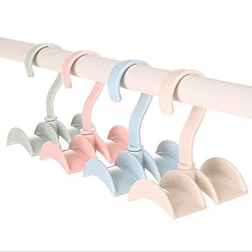 Chris.W 4Pcs Rotating Handbag Hanger for Closet, Purse Hanging Closet Hooks Storage Organizer Rack for Bag, Belt, Scarves, Mens Ties, Womens Shawls, Pashminas, Hat(4 Color) Chris.W 4Pcs Rotating Handbag Hanger for Closet, Purse Hanging Closet Hooks Storage Organizer Rack for Bag, Belt, Scarves, Mens Ties, Womens Shawls, Pashminas, Hat(4 Color)