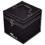 Rich U Black Lint Jewelry Storage Boxes Organizer Case with Lock Mirror for Rings Earrings Necklace Rich U Black Lint Jewelry Storage Boxes Organizer Case with Lock Mirror for Rings Earrings Necklace
