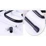 YYGIFT Practical Trouser Pants Hangers Rack Space Saver for Hanging Tie Trousers Pants Jeans Scarf Black