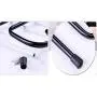 YYGIFT Practical Trouser Pants Hangers Rack Space Saver for Hanging Tie Trousers Pants Scarf Jeans White