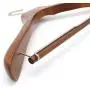 Mgxdd Wood Suit Hangers,Hangers Wooden 44.5 cm Quality Coat Clothes Suit Hangers and Premium Finish with Stronger&Thicker Non-Slip Bar -4 Pack,C,44.5304.5cm