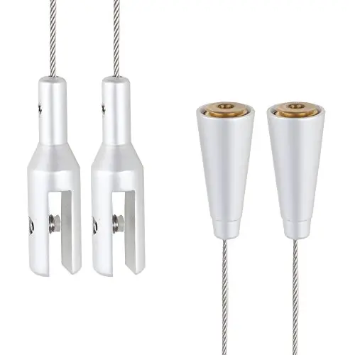 Ceiling Sign Hanger,Aluminum, Display for Large Picture/Billboard/Sign Board/Frame,2 Pack,Silver Ceiling Sign Hanger,Aluminum, Display for Large Picture/Billboard/Sign Board/Frame,2 Pack,Silver
