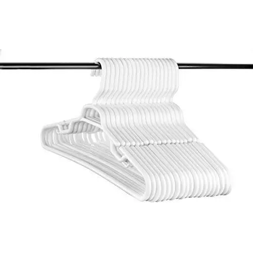 Neaties USA Made Heavy Duty Extra Large White Plastic Hangers, Set of 18 Neaties USA Made Heavy Duty Extra Large White Plastic Hangers, Set of 18