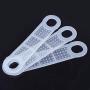 50 Pieces Translucent Non-Slip Rubber Clothing Hanger Grips Clothes Hanger Strips Use for Wood and Plastic Hangers