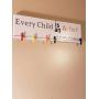 Every Child is an Artist Sign, Pablo Picasso Quote Kids Artwork Display Hanger, Children Room Art Hanging Holder Wood Sign, Kids Decor Gift