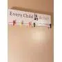 Every Child is an Artist Sign, Pablo Picasso Quote Kids Artwork Display Hanger, Children Room Art Hanging Holder Wood Sign, Kids Decor Gift
