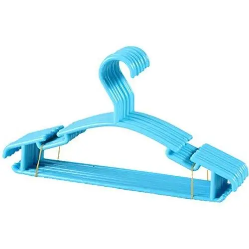 Inveroo 10pcs/lot 27cm Plastic Clothes Hanger Dryer Baby Hangers for Clothes Kids Sock Cloth Clothing Drying Laundry Rack Stand