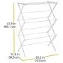 AmazonBasics Foldable Clothes Drying Laundry Rack - White AmazonBasics Foldable Clothes Drying Laundry Rack - White