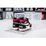 Supbro Drop Front Shoe Boxes Storage Sneaker Container Magnetic Plastic Sneaker Bin Foldable Stackable Sneakerhead Gift Display Clear Organizer Large 3 Piece Set