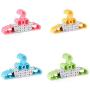 Mandalaa 10Pcs Set Childrens Bow Hanger Home Baby Clothes Hanger