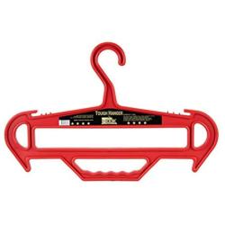 Tough Hook Tough Hanger Ultimate X-Large Heavyweight Strong Standard Hanger Holds 150 Pounds, The Only Hangers with a Built in Carry Handle, 100% USA Made, (Red)