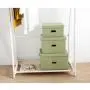 ANMINY Storage Boxes Set of 3 with Lids and Handles Foldable Lidded Cotton Linen Fabric Home Storage Cubes Bins Baskets Clothes Toys Organizer Containers Small + Medium + Large Size, Green ANMINY Storage Boxes Set of 3 with Lids and Handles Foldable Lidded Cotton Linen Fabric Home Storage Cubes Bins Baskets Clothes Toys Organizer Containers Small + Medium + Large Size, Green