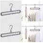 10pcs Random Color Space Saver Saving Wonder Metal Magic Hanger Clothes Closet Organize Hook 10pcs Random Color Space Saver Saving Wonder Metal Magic Hanger Clothes Closet Organize Hook