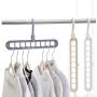 Foldable Non Slip Clothes Hangers 360 Degree Rotation Space Saving Magic Closet Organizer (Pack of 4) (Beige) Foldable Non Slip Clothes Hangers 360 Degree Rotation Space Saving Magic Closet Organizer (Pack of 4) (Beige)