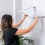 QuikCLOSET The Original Wardrobe Organizer, Collapsible Drying Rack, Mounted Clothes Holder