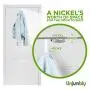 Over The Door Hook Fitting Two Sized Doors, from Unjumbly - 4 Pack - Sturdy Metal Reversible Over Door Hooks (White) Over The Door Hook Fitting Two Sized Doors, from Unjumbly - 4 Pack - Sturdy Metal Reversible Over Door Hooks (White)