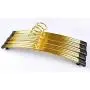 Golden Silver Aluminum Alloy Hanger for Clothes, Strong Metal Hanger for Coats (20 Pieces/Lot) Golden Silver Aluminum Alloy Hanger for Clothes, Strong Metal Hanger for Coats (20 Pieces/Lot)