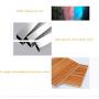 LRZS Creative Simple Wall Hanging Clothes Hanger Bedroom Clothes Hanger Wall Hanging Clothes Hanger Living Room Shelf Wall Hanging Wood Separator (Color : White)