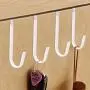 6 Pack Over The Door Hook,Vinyl Coated Metal Door Hook Hangers for Hanging Clothes,Hats,Towels,Coats,Bag 6 Pack Over The Door Hook,Vinyl Coated Metal Door Hook Hangers for Hanging Clothes,Hats,Towels,Coats,Bag